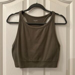 Active Cropped Tank Top